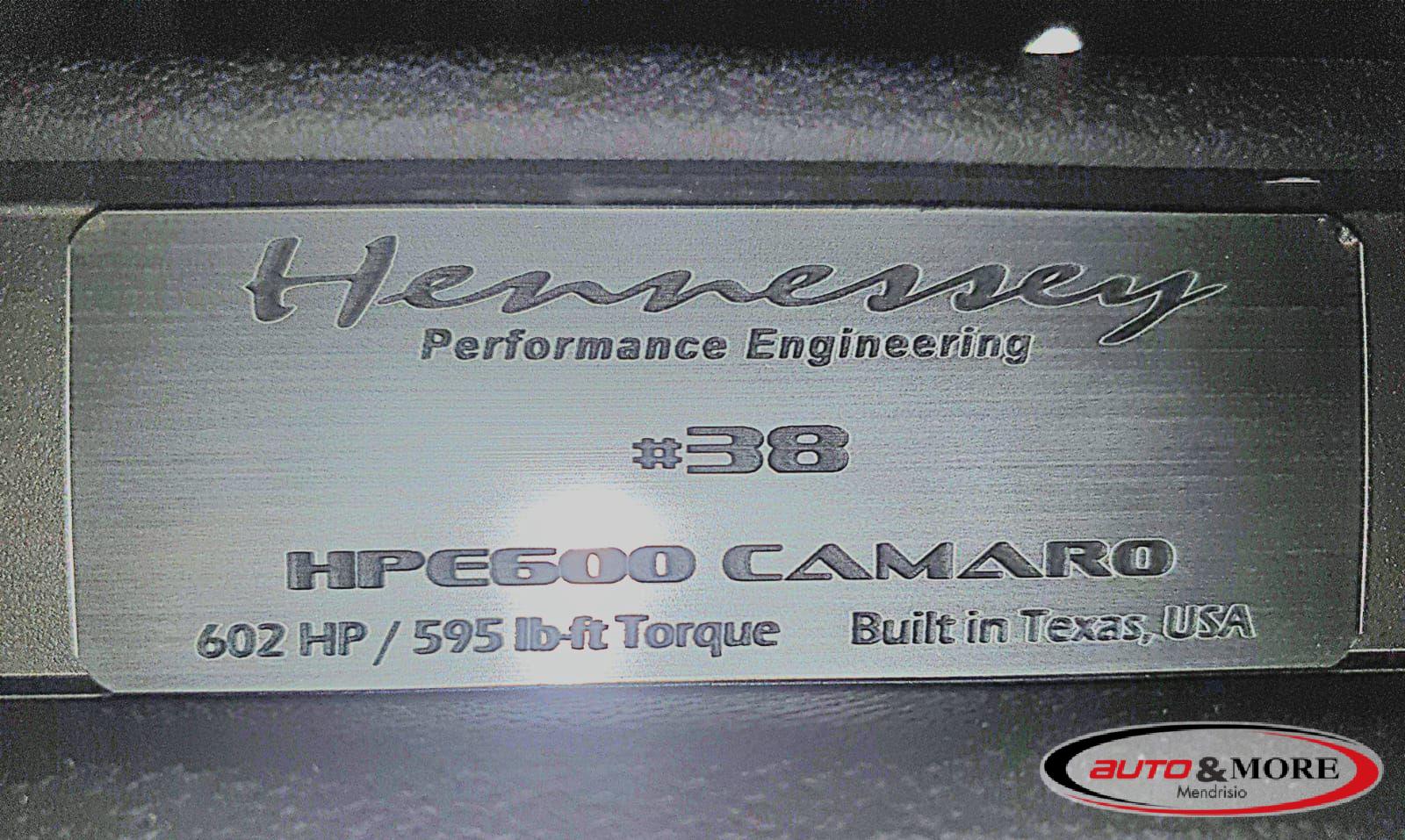 Chevrolet Camaro  Powered by Hennessey, limited edition 38 of 50