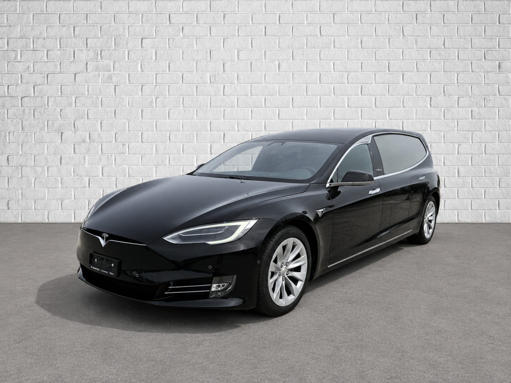 Tesla Model S  Carro Funebre