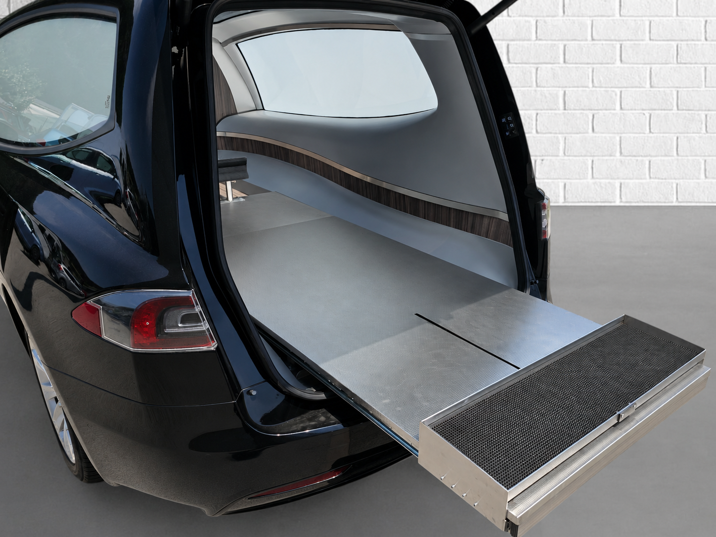 Tesla Model S  Carro Funebre
